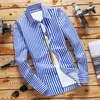 Herrklänningskjortor Koreanska modetröjor för män Chemise Homme de Luxe Camisas de Hombre Bluses Ropa Hombre Roupas Masculinas Men kläder Vintage 230628