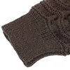 女性の靴下秋​​と冬の編みジャクアードウェーブパターンホローアウトソックスカバー女性ストッキングロングチューブ膝の保護