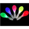 Noise Maker Partypalooza Led Maracas Colorf Noise-Making Shakers para atmosferas festivas - Perfect Christmas Easter Halloween Concer Dhidp