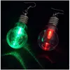 Other Event Party Supplies Sparkledrop Led Earrings - Wireless Glow Motion-Sensing Club Disco Ball Props. Drop Delivery Home Garde Dhwcv