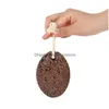 Foot Treatment Pumice Stone For Feet Heels And Palm File Callus Scrubber Dead Skin Lava Pedicure Exfoliation Tools Drop Delivery Hea Dhhqw