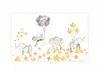 Sfondi Bacal Custom Large Po Cartoon 3D Wallpaper Mural Cute Elephant Stars Murales per camerette per bambini Carta da parati Huda