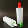 Kindersichere Manipulationskappe und dünne Spitze 120 ml PE-Kunststoff-Tropfflaschen für die Lagerung von Essence E-Flüssigkeiten, 450 Stück / Menge Ggqgq