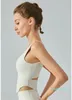 Outfit al Women Sports Bras Topps Cew Neck Fintness Tank Vest Skin Friendly Workout Breatble Blackless Quick Dry Top Kvinna