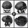 Tactical Helmets Fast FRP tactical helmet explosion-proof anti-collision 1.5kg CS special force training army fan head high cut half helmetHKD230628