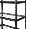 Prateleiras de banheiro 36" L X 18" P 72" A Prateleira autônoma de 5 camadas Racks de armazenamento 230627