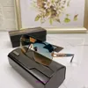 A DITA SUNGLASSES GRAND AMI DT S163 Designer Kvinnor överdimensionerade Vintage Round Party Top High Quality Original varumärkespektakter M3HY