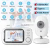 Babyphone mit Kamera 3,5 Zoll Wireless Babyphone Sicherheit Video Home Protection Erkennung Nanny VOX Nachtsicht Feed Alarm L230619
