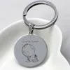 Keychains Teacher's Keychain Est Personality Pendant "I Love My Teacher" Jewelry For Geography Teacher YP7214