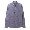 Spring Autumn Long Sleeve Designer Bowling Shirts Men Fashion Solid Plaid Print Button Down Dress Shirt Man Casual Shirt re