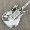 Acrylic ST Electric Guitar, LED Light, Metal Tone, Professional Quality Assurance, Free Delivery To Home