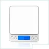 Weighing Scales Electronic Digital Display Scale 500G/0 01G 1000G/0 1G 2000G/0 3000G/0 Kitchen Jewelry Weight Drop Delivery O Office Dhcje