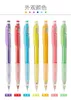 Crayons assortis de couleur pilote eno 0,7 mm crayon mécanique automatique 8 couleurs set plus 8 tubes leads