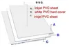 機械0.58mm厚さIDカード製造物材料ブランクインクジェットプリントPVCシートA4 50Setsh