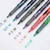 Pens japonês papelaria piloto gel caneta BLP500/700 Capacidade de grande capacidade Escrevendo canetas líquidas retas 0,5/0,7mm 12pcs