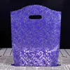 Hediye Paketi 50 adet Düz Plastik Torbalar Şeffaf Basit Takı küpe Düğün Hediye Paketleme Çantası Giyim Mağazası Alışveriş Çantası 230627