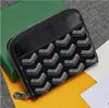 Genuine Leather Key Wallets Luxurys Card Holders High quality Purse card holder MINI designer wallet Men Clutch Bag Women Coin Key Pocket Interior keychain Slotcard