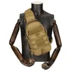 Backpacking Packs Protector Plus Tactical Sling Chest Pack Molle Military Nylon Shoulder Bag Men Crossbody Bag Military Outdoor vandringscykelväska 230627