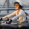 Motorhelmen Hoge kwaliteit dames zomerhelm retro rijden mannen en vrouwen elektrische fiets half