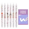 Długie 36 szt./Partia Kawaii Princess Animal Erassable Gel Pen Zestaw Środa 0,5 mm neutralny pis