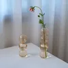 Vases Glass Flower Vase For Home Decor Decorative Terrarium Plants Table Ornaments Plant