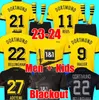 Maglie da calcio REUS 23 24 stagionali Haller 2023 2024 SCHITT da calcio calcistica Neongelb Bellingham Hummels Brandt Dortmund Hazard Yeyna Men Kit Kit Special All Black