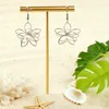 Modern cute flower pearl earrings Pacific Islands artificial jewellery for girls