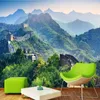 Обои Bacal 3D Papel Фрески Обои Китайский стиль Великая стена Природные пейзажи Po Настенная бумага для гостиной