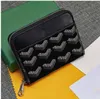 Genuine Leather Key Wallets Luxurys Card Holders High quality Purse card holder MINI designer wallet Men Clutch Bag Women Coin Key Pocket Interior keychain Slotcard