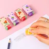 Eraser Random One Sand Fragrance Cartoon Eraser Kids Mignon Crayon Eraser École Étudiant Peinture Eraser Examen Eraser Supplies Office Rubber