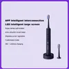 Toothbrush MIJIA T700 Sonic Electric Smart APP LED Display Ultrasonic Vibration Waterproof Inductive Charging 230627