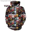 Herrtröjor tröjor flaggor från alla länder i världen 3D -tryckta män hoodie harajuku mode tröja unisex casual pullover sudadera hombre t23628