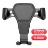 Gravity Car Holder for Phone Air Vent Clip Mount Mobile Cell Stand Smartphone GPS Support