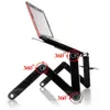 360°Folding Adjustable Laptop Notebook Desk Table Stand Bed Tray W/Mouse Tray