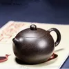 Water Bottles Yixing Purple Clay Teapot Famous Handmade Ball Hole Filter Xishi Tea Pot Chinese Zisha Set Kettle Customized Gifts 230627