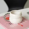 Tazze Tazza in ceramica creativa Tazza da caffè carina Decorazioni per la casa nordiche Arte fatta a mano Bicchieri per tè al latte Personalizzati 230627