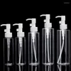 Storage Bottles 300pcs/Lot Plastic PET Empty 100ml 120ml 150ml 200ml 250ml Clear Shampoo Lotion Shower GEL With Oil Pump