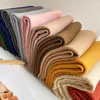 Scarves Large Size Imitation Cotton And Linen Scarf Pleated Crinkle Women's Hijab Muslim Head Wrap Wrinkle Shawl Plain Colours