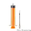 Turkey Needle Marinade Flavour Injector Barbecue Grill Accessory Stainless Steel Needle 1 oz Orange