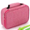 Other Office School Supplies 72 Holes Cases 3 Compartments Canvas Pencil Fabric Pen Bag Box Pouch For Artist Stationery 04965 230627