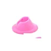 Nagelkonstutrustning Sile Rubber Manicure Polish Slant Holder Stand Sits Tool KD Drop Delivery Health Beauty Salon DHC4Q