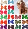 15,2 cm farfalla fermaglio per capelli con fiocco a bolle decorazione floreale filo nastro accessorio per capelli per bambini varietà di stili tra cui scegliere