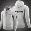 Sweats à capuche pour hommes Sea Doo Seadoo Moto Imprimé Mode Homme Couleur Unie Fermeture Éclair À Capuche À Manches Longues Veste Casual Sweat À Capuche Pull