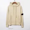 Дизайнерская мужская толстовка с капюшоном Stones Island Candy Hoody Женская повседневная пара с длинным рукавом Свободная толстовка с круглым вырезом 14 цветов Ts9tu5 15 JH1S