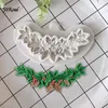 Stampi da forno Foglio fogliame Albero di Natale Pigna in silicone Stampo per pasta di zucchero Strumenti in resina Cupcake Decorazione per torte fondente