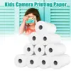 Papper 10 Rolls/Lot 57*25mm Thermal Paper White Children Camera Instant Print barnkamera Utskriftspapper Bytesutrustningstillbehör delar