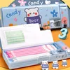 Taschen Bleistiftkoffer Kawaii Estuche Unicorn Hüllen Schachtel Estojo Escolar Material Koreanisch Schreibweise Bleistiftschule Schullieferungen Süßes Trousse