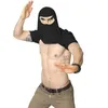 Herrskjortor frågar mig om min ninja förklädnad rund hals kort ärm kreativ spoof tshirt 230627