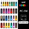 Маркеры UNI Posca маркеры полный набор PC1M/3M/5M POP рекламный плакат граффити краска ручка живопись ручная роспись канцелярские товары товары для рукоделия