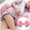 Maternity Pillows Multi-function U Shape Pregnant Women Sleeping Support Pillow Bamboo Fiber Cotton Side Sleepers Pregnancy Body Pillows For Mater 230627